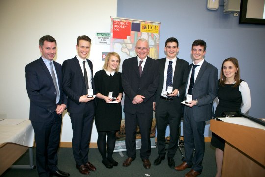 Jack Flanagan Medal 2015 - Winning Team + Hosts - 540 x 511